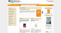 Desktop Screenshot of dicoland.com
