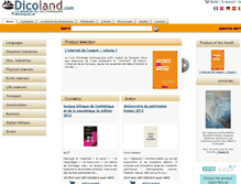 Tablet Screenshot of dicoland.com